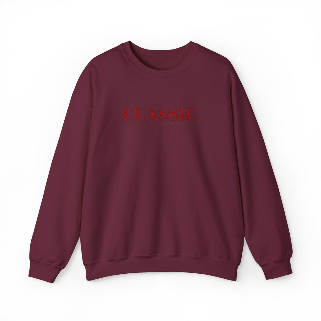 Copy of Classic Crewneck Sweatshirt - Maroon