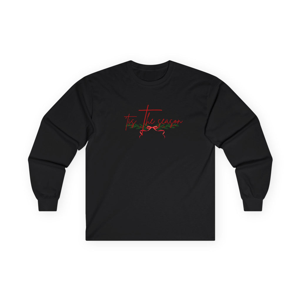 'Tis the Season Cotton Long Sleeve Tee - 8 colors