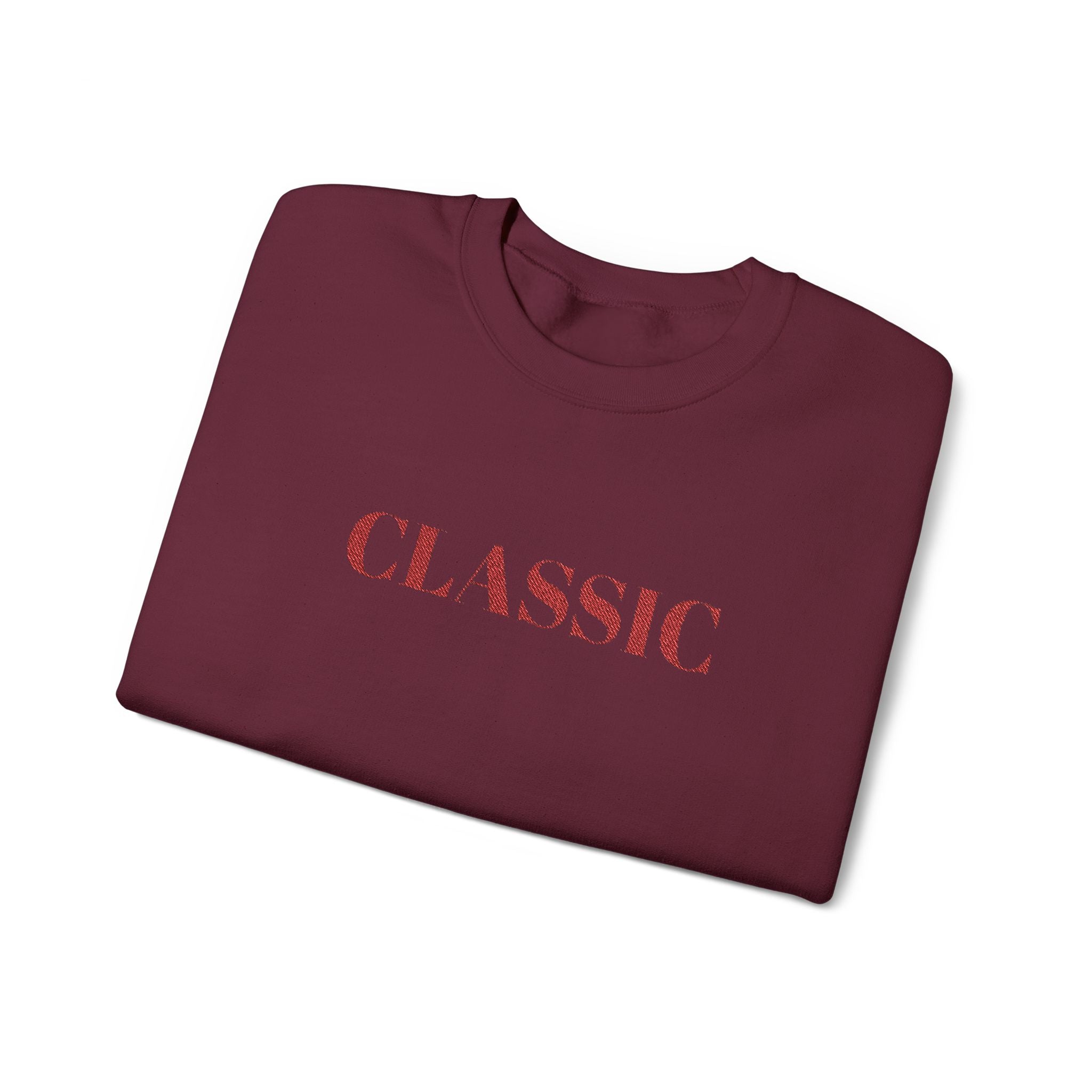 Copy of Classic Crewneck Sweatshirt - Maroon