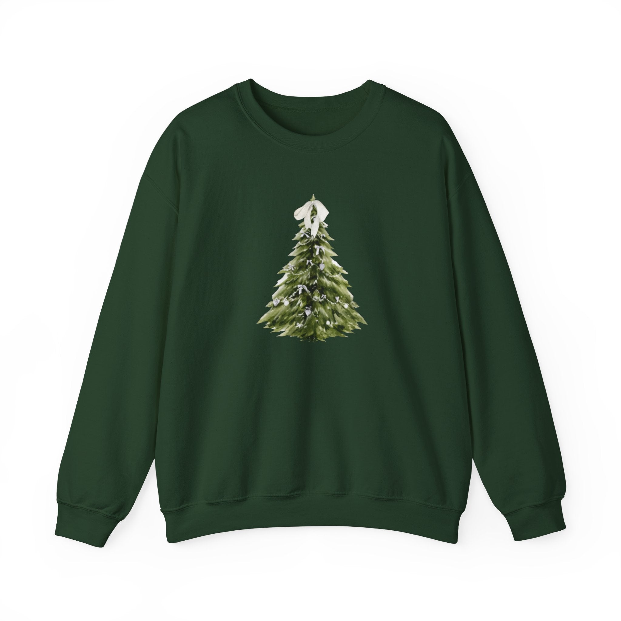 Christmas Tree Crewneck Sweatshirt - 9 colors