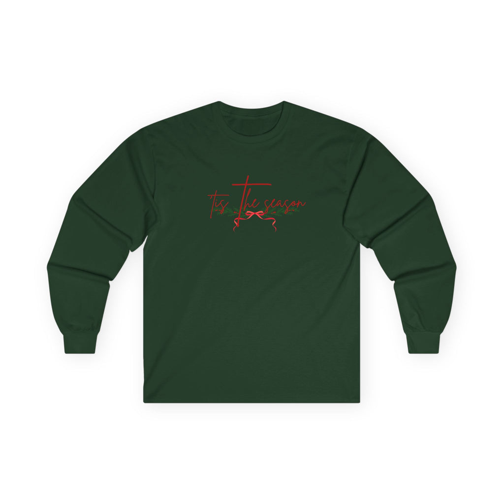 'Tis the Season Cotton Long Sleeve Tee - 8 colors