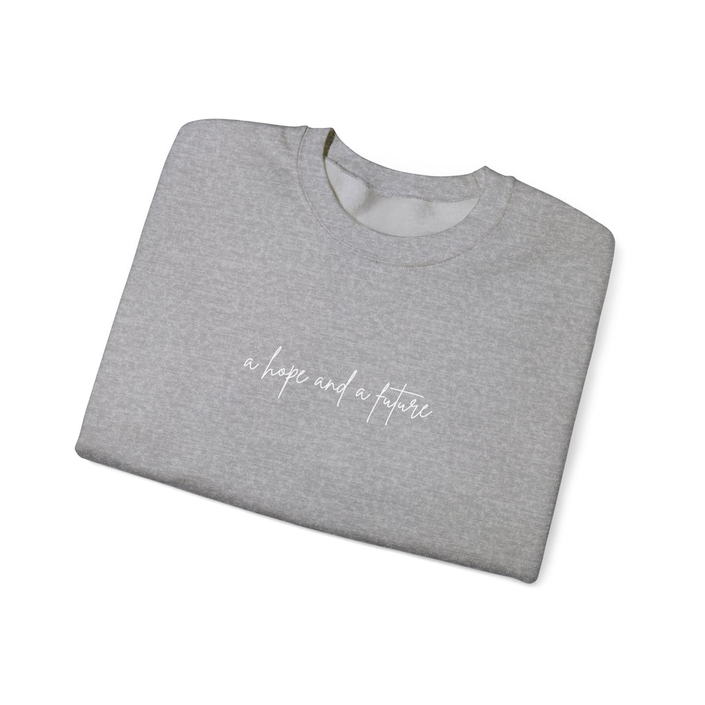 Jeremiah 29:11 Crewneck - White Lettering - 13 colors