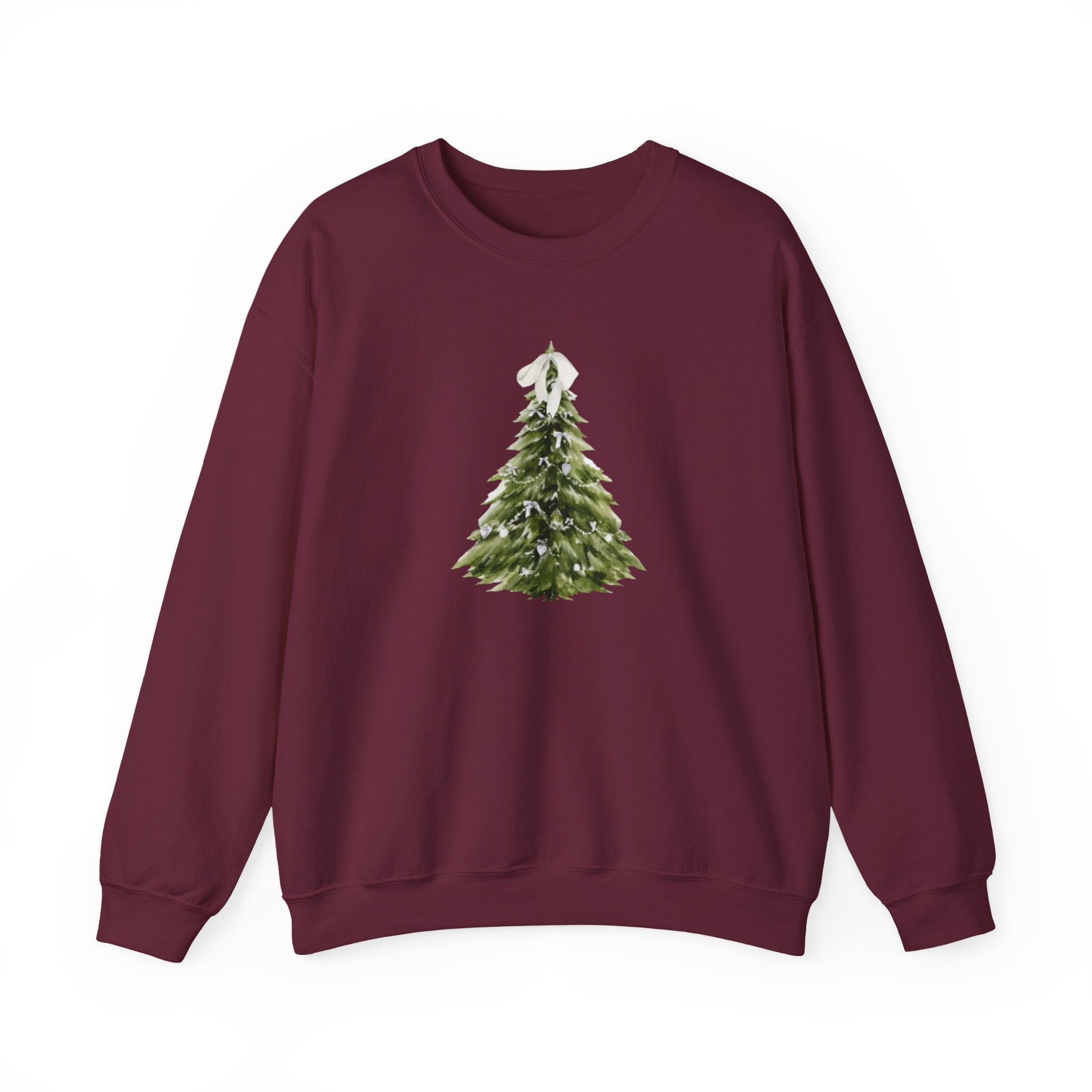 Christmas Tree Crewneck Sweatshirt - 9 colors