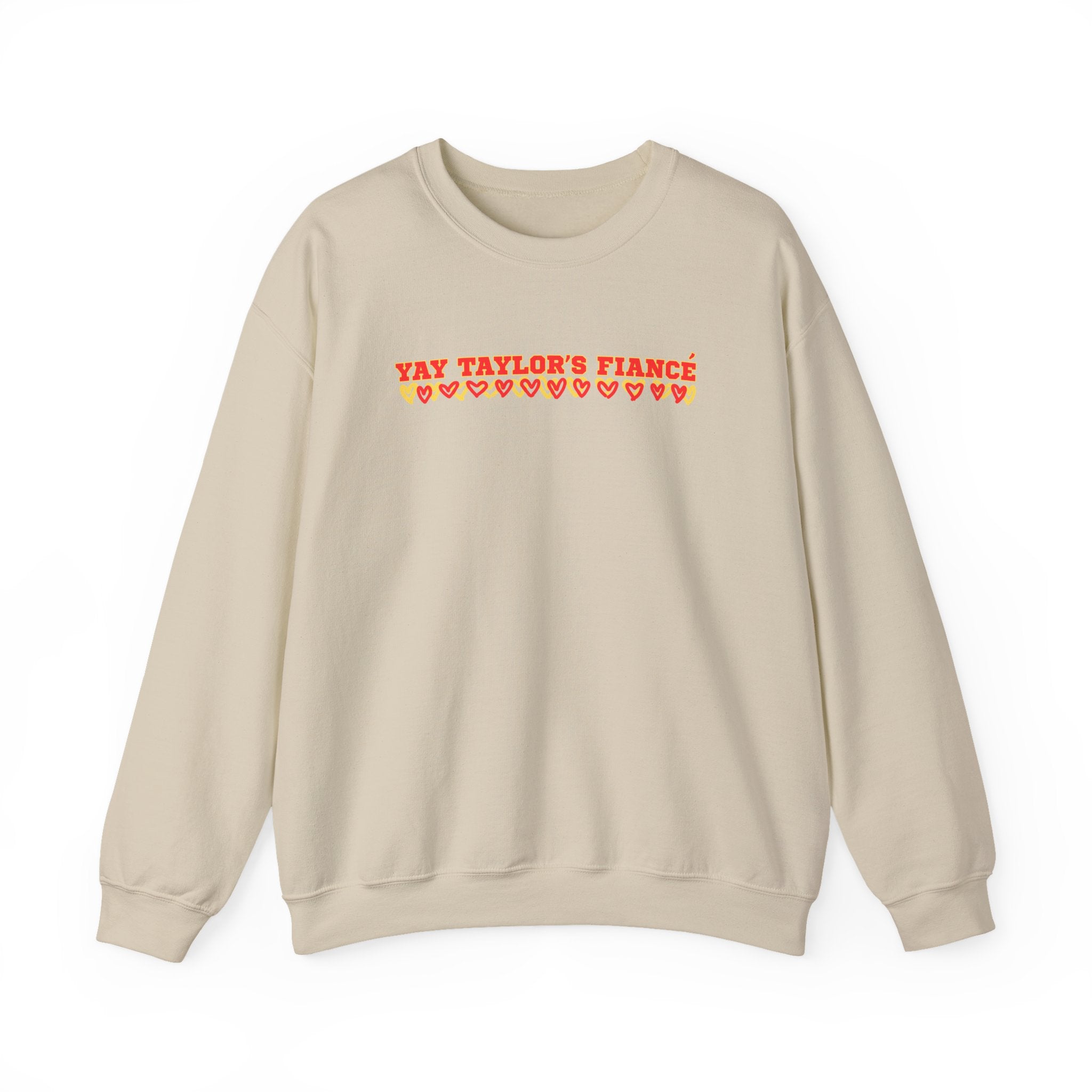 Yay Taylor's Fiancé Hearts Crewneck Sweatshirt - 5 Colors