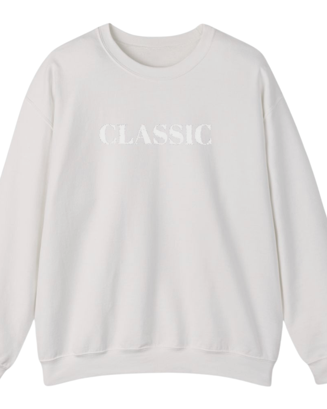 Classic Crewneck Sweatshirt - White