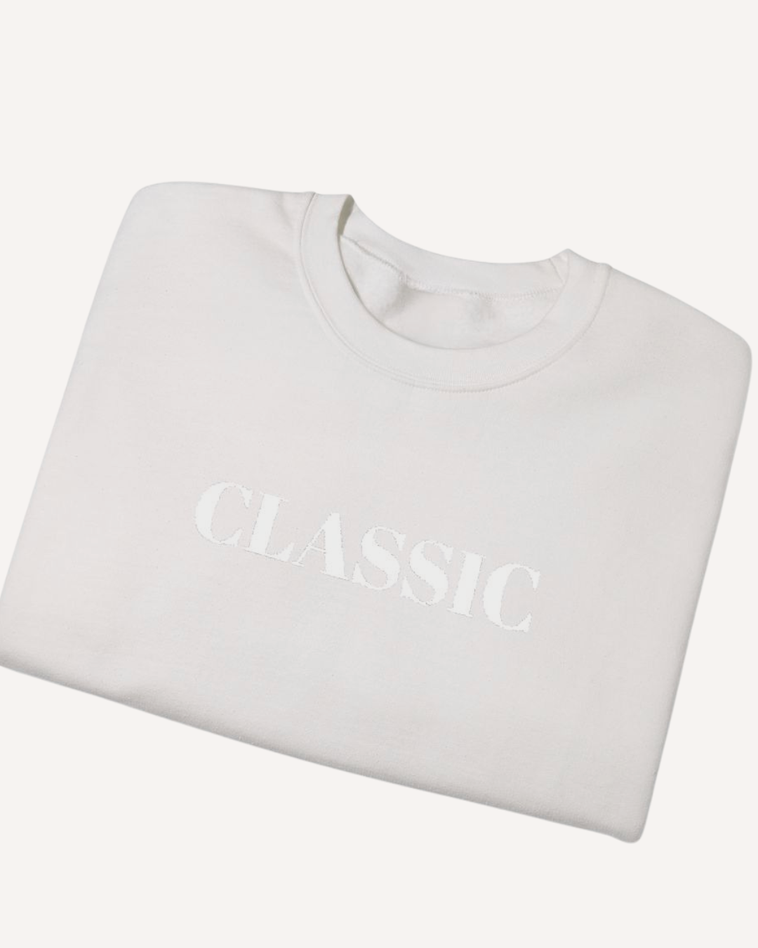 Classic Crewneck Sweatshirt - White