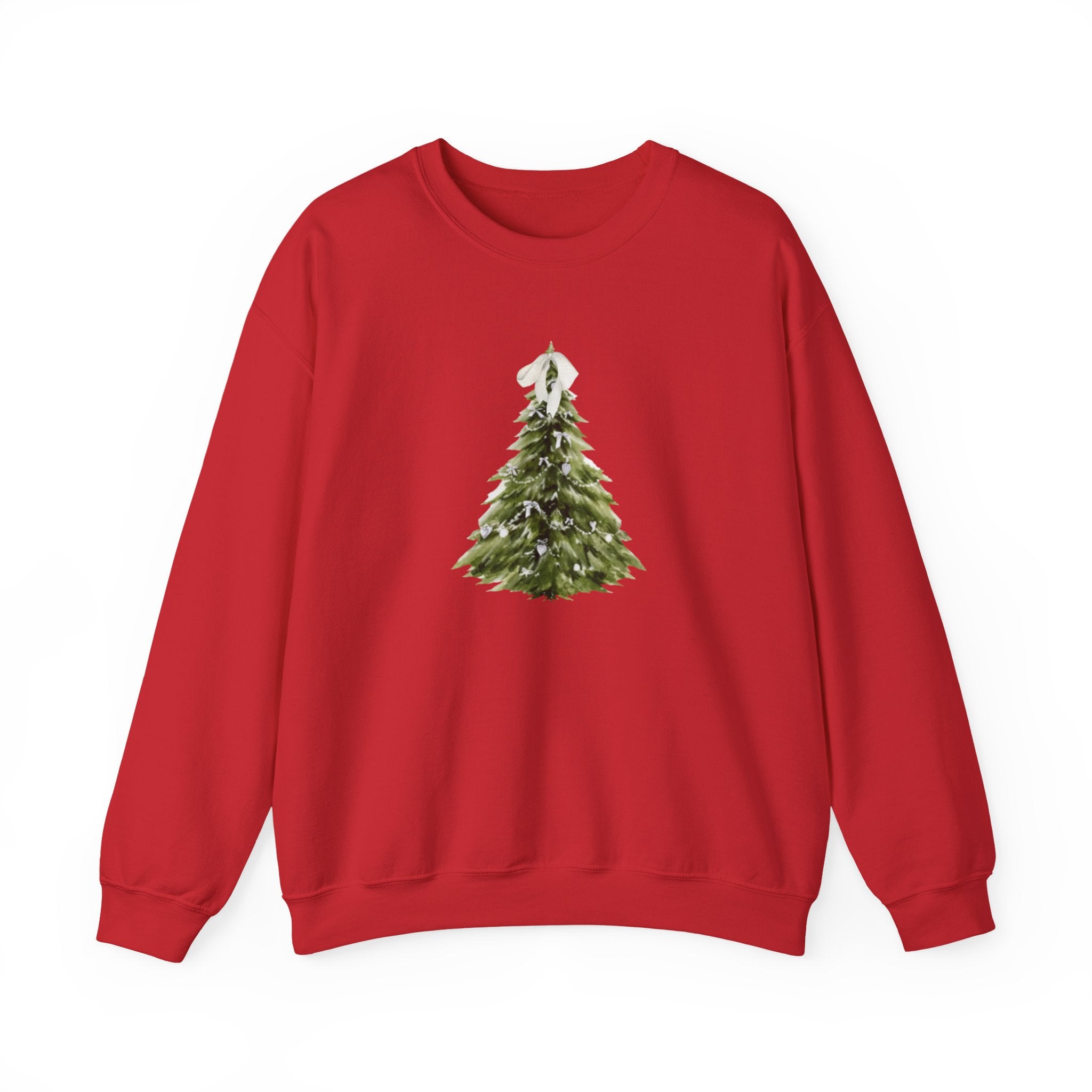 Christmas Tree Crewneck Sweatshirt - 9 colors