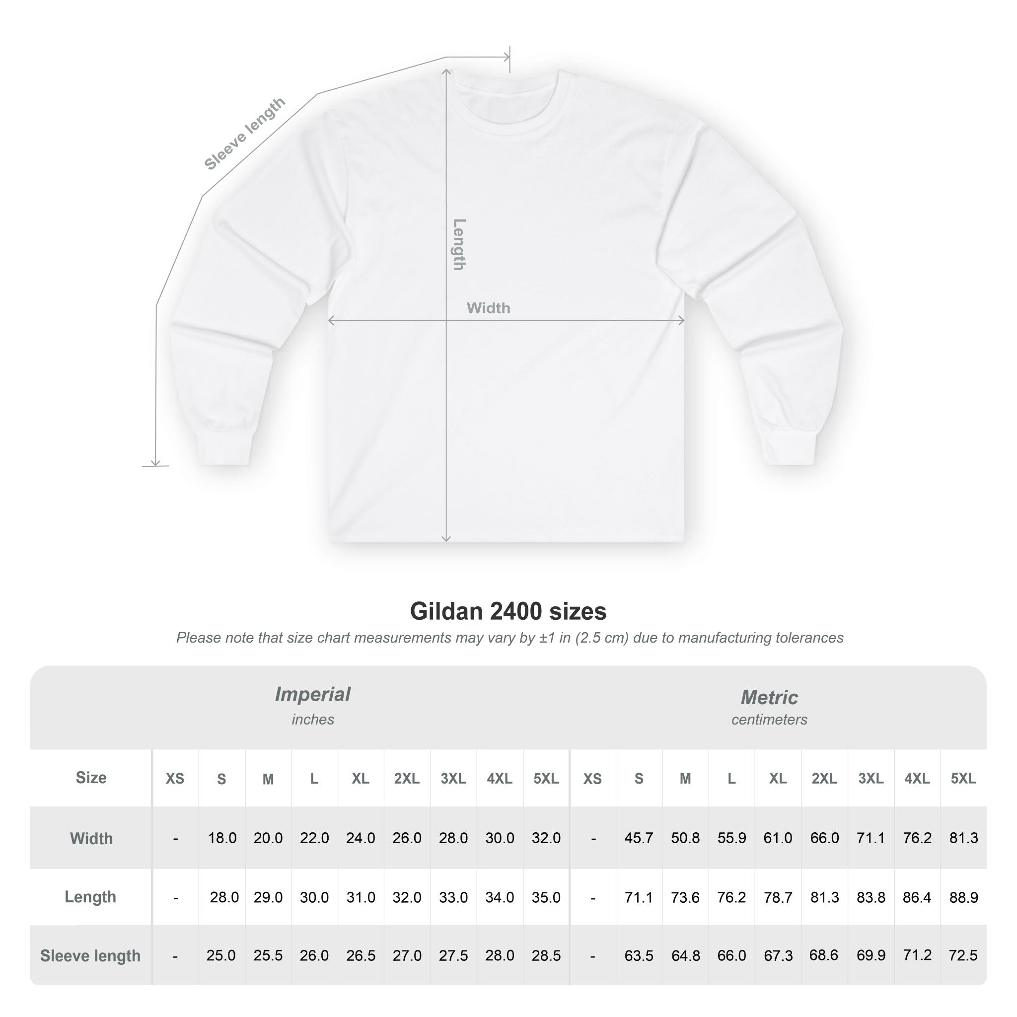 The Peace Cotton Long Sleeve Tee