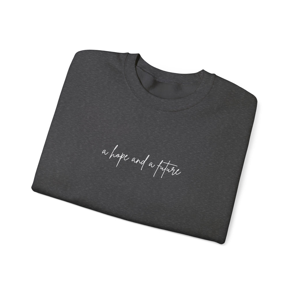 Jeremiah 29:11 Crewneck - White Lettering - 13 colors