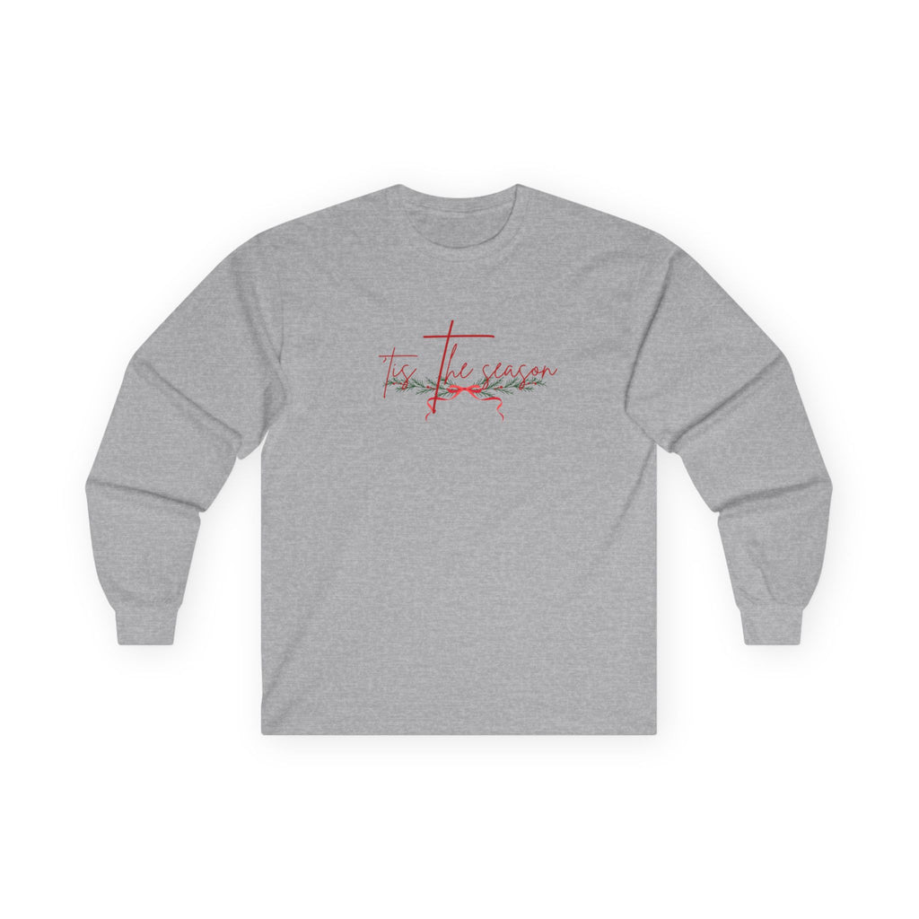 'Tis the Season Cotton Long Sleeve Tee - 8 colors