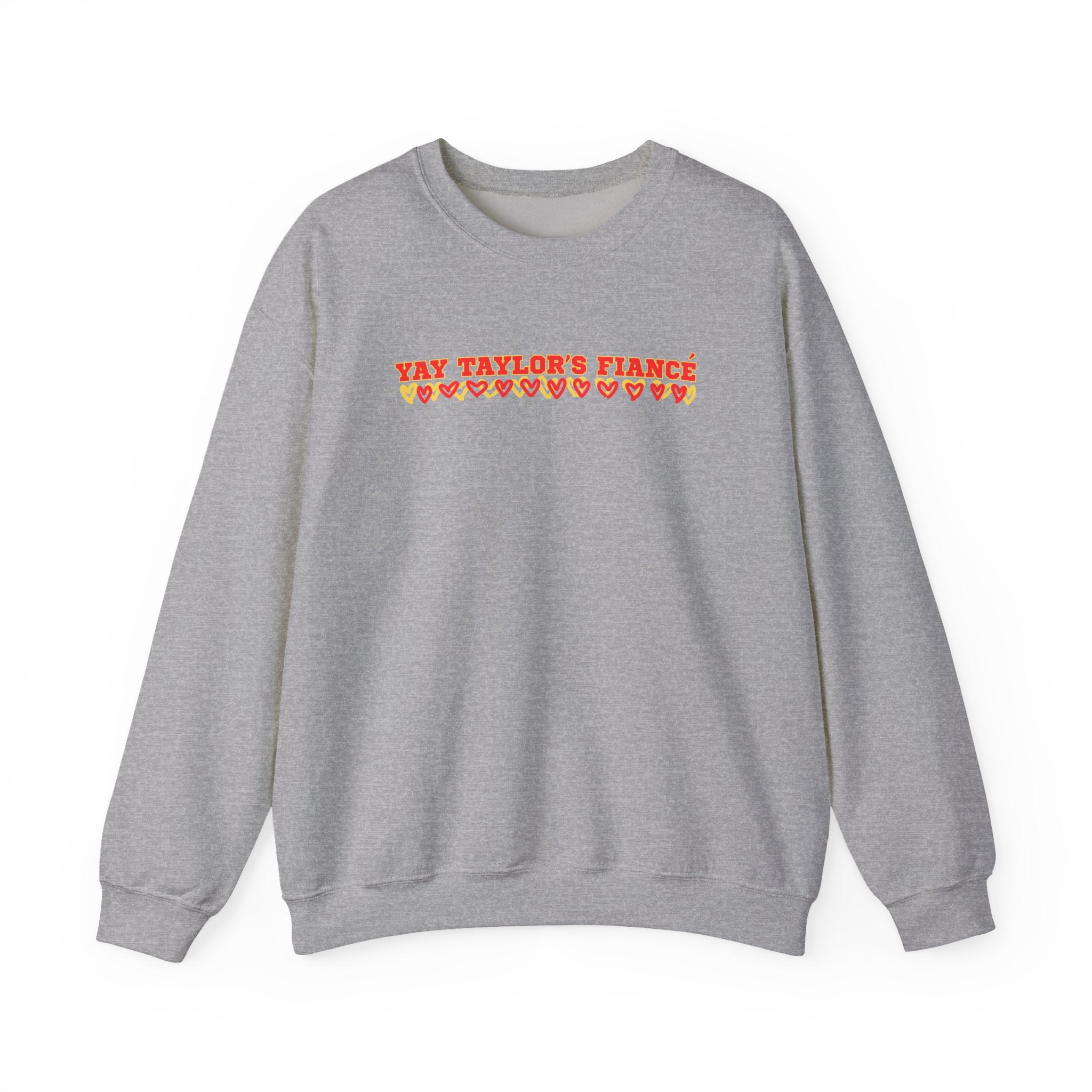 Yay Taylor's Fiancé Hearts Crewneck Sweatshirt - 5 Colors