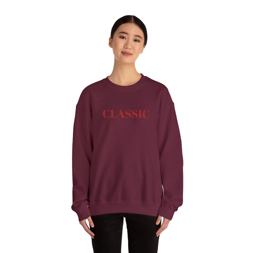 Copy of Classic Crewneck Sweatshirt - Maroon